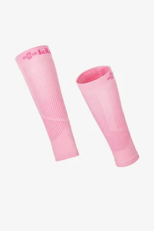 Kilpi Růžové unisex kompresní návleky na lýtka PRESS
