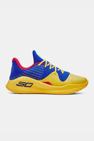 Under Armour Modré sportovní tenisky CURRY 4 LOW FLOTRO