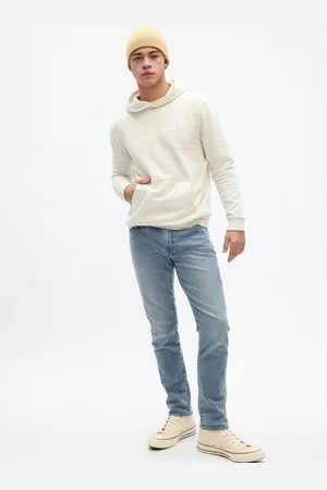 GAP Světle modré pánské slim fit džíny flex