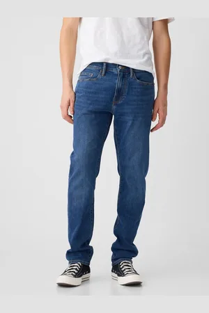 GAP Modré pánské slim fit džíny flex