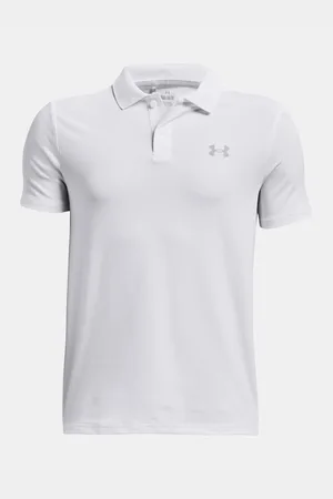 Under Armour Bílé sportovní polo tričko UA Performance Polo