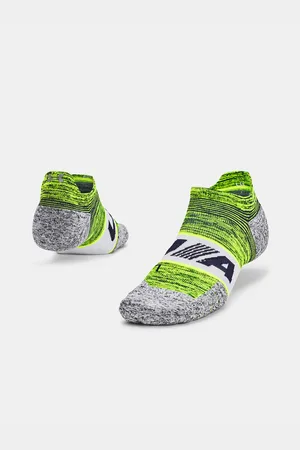 Under Armour Žluté sportovní ponožky UA AD Run Cushion 1pk NS Tab