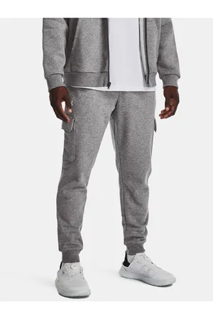 Under Armour Šedé tepláky UA Rival Fleece Cargo Jogger