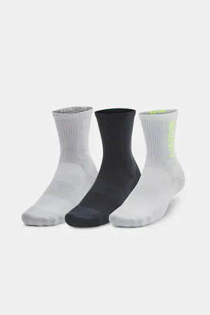Under Armour Sada tří párů ponožek UA 3-Maker 3pk Mid-Crew