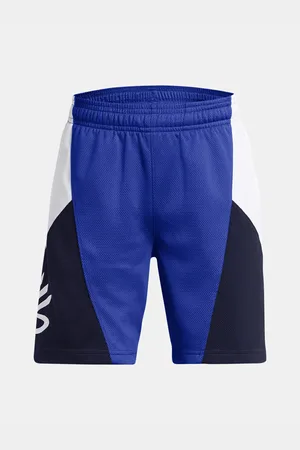 Under Armour Tmavě modré sportovní kraťasy Curry Boys Splash Short