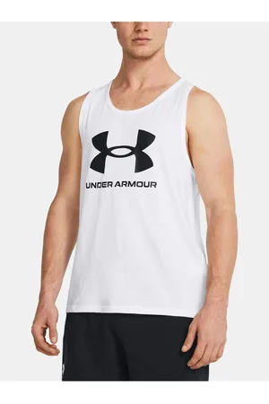 Under Armour Bílé tílko UA SPORTSTYLE LOGO TANK