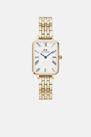 Daniel Wellington Zlaté dámské hodinky Quadro 5-link