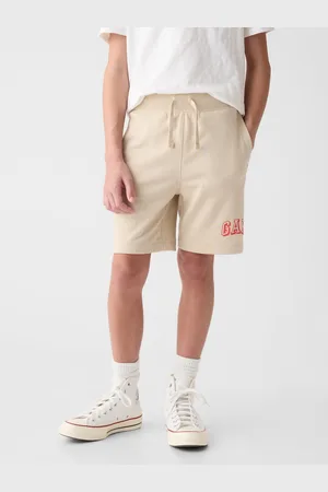 GAP Béžové klučičí teplákové kraťasy