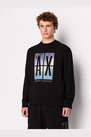 Armani Exchange Černá pánská mikina