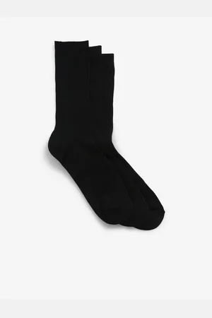 GAP Sada tří párů pánských ponožek v černé barvě