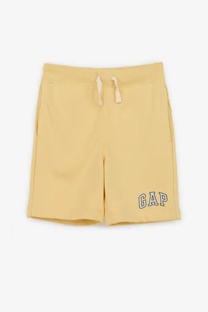 GAP Žluté klučičí teplákové kraťasy