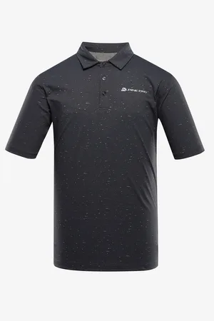 Alpine Černé pánské polo tričko Coowel
