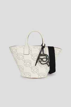 Karl Lagerfeld Dámská kožená kabelka Ikonik 2.0 Perforated Tote
