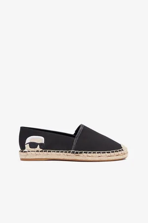 Karl Lagerfeld Černé dámské espadrilky Kamini Embro