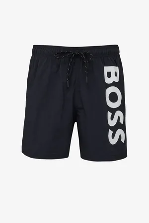 HUGO BOSS Černé pánské plavky