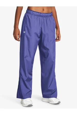 Under Armour Fialové dámské sportovní kalhoty UA Rush OS Woven Pant