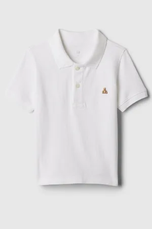 GAP Bílé klučičí polo tričko