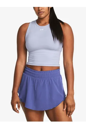 Under Armour Světle fialové dámské sportovní tílko UA Vanish Seamless Tank