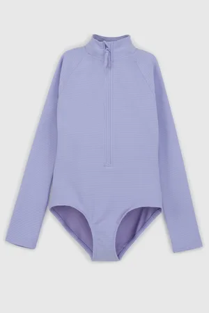 GAP Světle fialové holčičí plavky