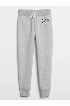 GAP Šedé klučičí dětské tepláky Logo camo print pull-on joggers