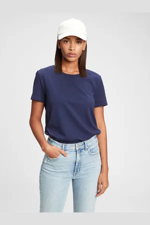 GAP Modré dámské tričko organic vintage