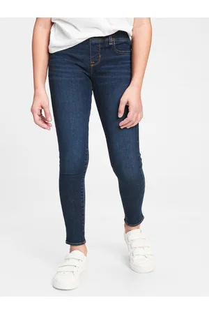 GAP Tmavě modré holčičí slim fit džíny
