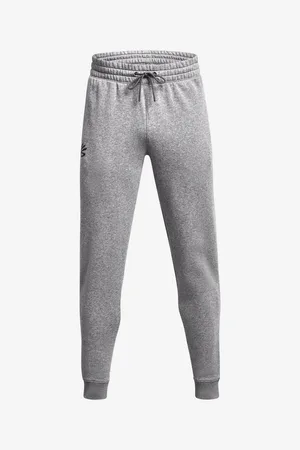 Under Armour Šedé pánské sportovní tepláky Curry Splash Jogger
