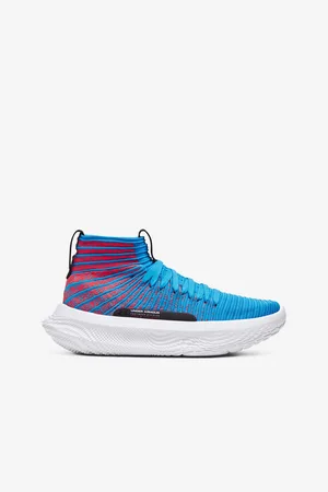 Under Armour Červeno-modré unisex sportovní tenisky UA FLOW FUTR X Elite