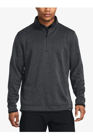Under Armour Tmavě šedí pánská sportovní mikina UA Storm SweaterFleece QZ LB