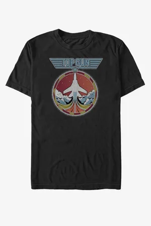 ZOOT FAN. Černé unisex tričko Paramount Top Jet