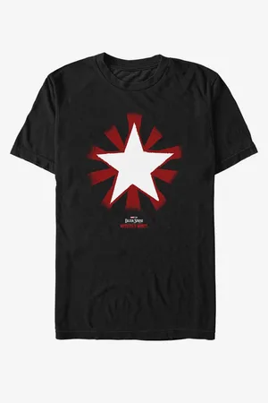 ZOOT FAN. Černé unisex tričko Marvel Star Chavez