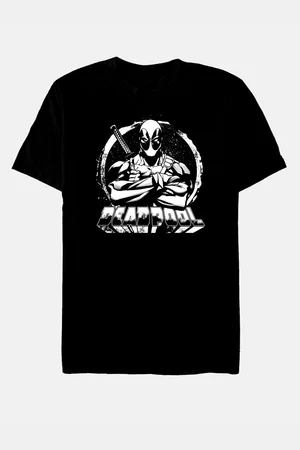 ZOOT FAN. Černé unisex tričko Marvel For Hire