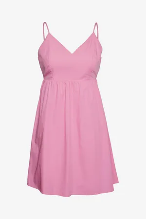 VERO MODA Růžové dámské šaty Charlotte