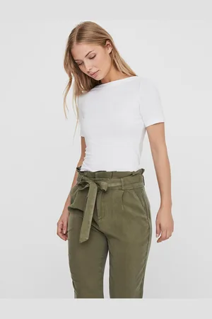 VERO MODA Bílé tričko Panda