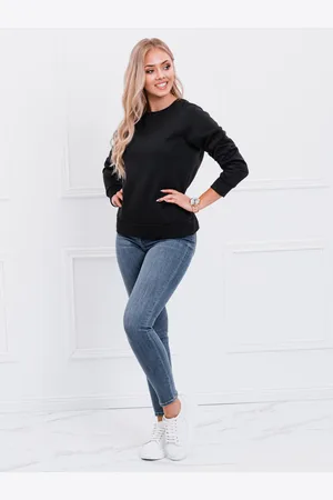 Edoti Černá dámská basic mikina