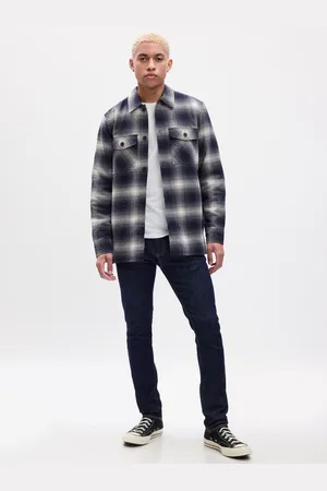 GAP Tmavě modré pánské skinny fit džíny Flex