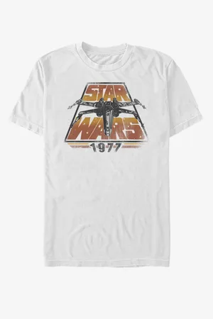 ZOOT FAN. Bílé unisex tričko Star Wars Space Travel