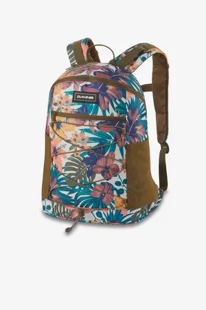 Dakine Modro-hnědý dámský vzorovaný batoh Wndr Pack 18l
