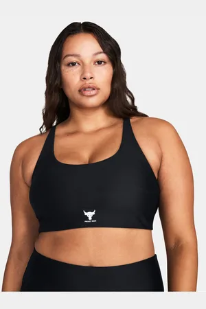Under Armour Černá dámská sportovní podprsenka Project Rock All Train Crsbck