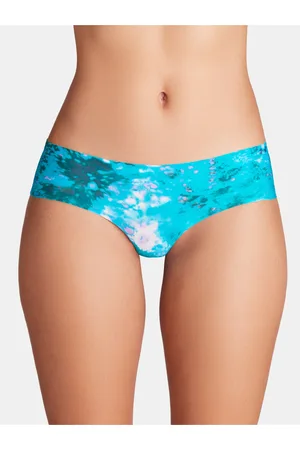 Under Armour Sada tří dámských kalhotek v tyrkysové a modréa barvě UA Pure Stretch NS Nov Hipster