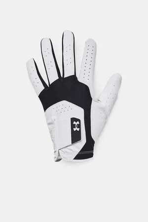 Under Armour Bílo-černé pánské sportovní rukavice UA Iso-Chill Golf