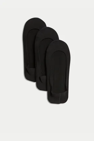 Marks & Spencer Sada tří černých dámských ponožek