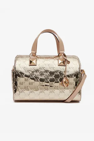 Michael Kors Dámská kabelka ve zlaté barvě Grayson Duffle