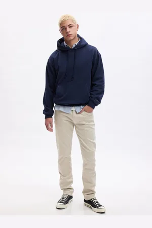 GAP Béžové pánské slim fit džíny City Flex