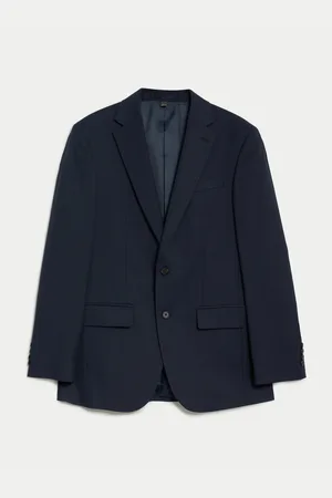 Marks & Spencer Tmavě modré pánské oblekové sako