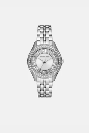 Michael Kors Stříbrné dámské hodinky Harlowe