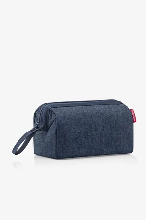Reisenthel Dámská kosmetická taška Travelcosmetic Herringbone Dark Blue