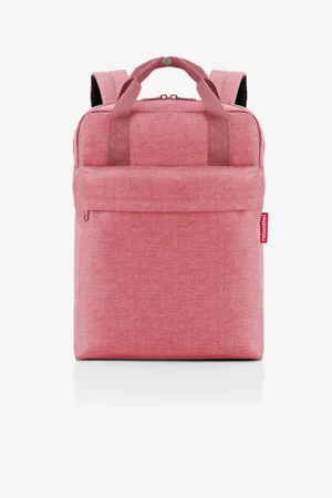 Reisenthel Růžový dámský batoh Allday Backpack M Twist Berry