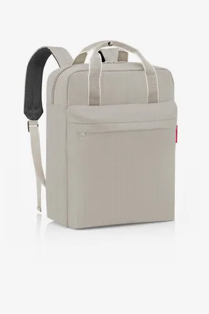 Reisenthel Béžový dámský batoh Allday Backpack M Herringbone Sand