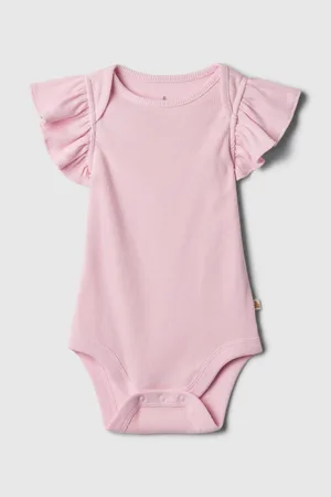 GAP Růžové holčičí bavlněné body